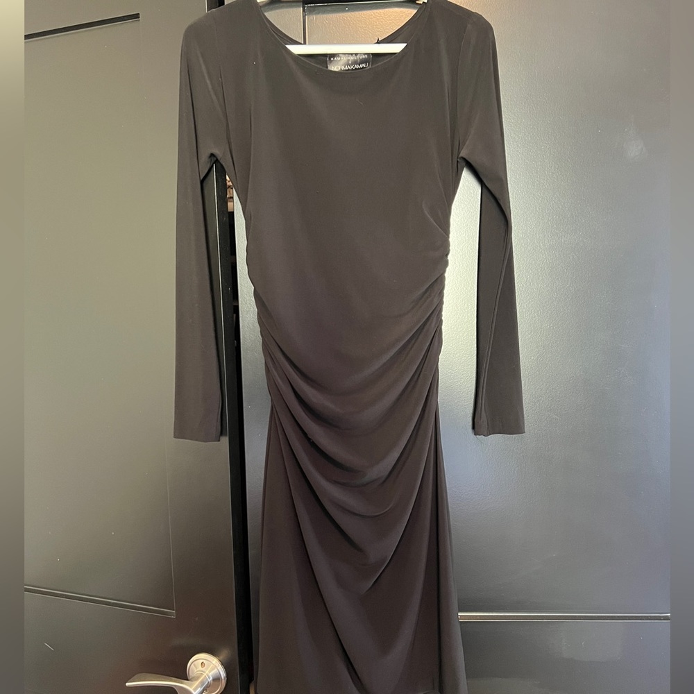 Black Women’s Long Sleeve Dress